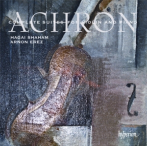 Achron - Complete Suites For Violin And Pian in the group Externt_Lager / at Bengans Skivbutik AB (502297)
