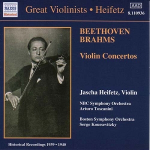Beethoven/Brahms - Violin Concertos in the group Externt_Lager /  at Bengans Skivbutik AB (503632)