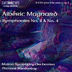 Magnard Alberic - Symphonies Nos. 2 & 4 in the group Externt_Lager /  at Bengans Skivbutik AB (503810)