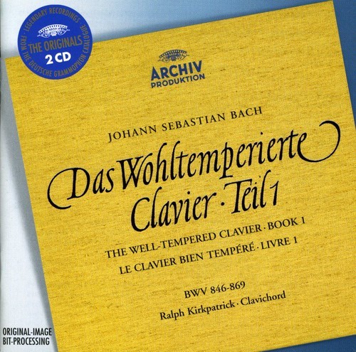 Bach - Wohltemperierte Klavier 1 in the group CD / Klassiskt at Bengans Skivbutik AB (504133)