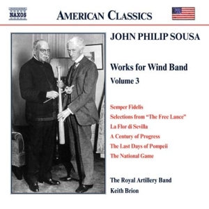 Sousa John Philip - Music For Wind Band Vol 3 in the group Externt_Lager /  at Bengans Skivbutik AB (504899)