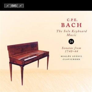 Cpe Bach - Solo Keyboard Music Vol 24 in the group Externt_Lager /  at Bengans Skivbutik AB (505105)