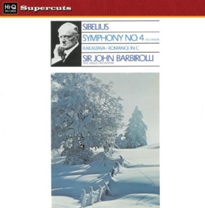 Barbirolli/Halle Orchestra - Sibelius/Symphony No.4 in the group VINYL / Pop at Bengans Skivbutik AB (505859)