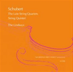 Schubert - Late String Quartets in the group Externt_Lager /  at Bengans Skivbutik AB (506816)