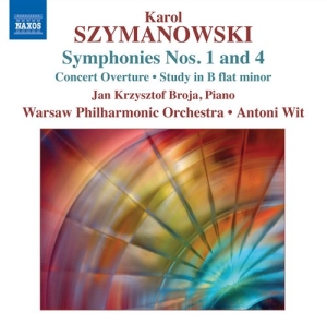 Szymanowski - Symphonies Nos 1 And 4 in the group Externt_Lager /  at Bengans Skivbutik AB (507481)