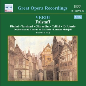 Verdi Giuseppe - Falstaff in the group Externt_Lager /  at Bengans Skivbutik AB (507528)