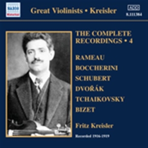 Fritz Kreisler - The Complete Recordings Vol 4 in the group Externt_Lager /  at Bengans Skivbutik AB (508281)