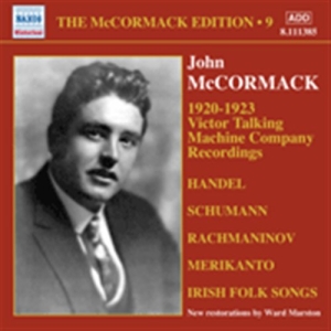 John Mccormack - Victor Recordings 1920-23 in the group Externt_Lager /  at Bengans Skivbutik AB (508283)