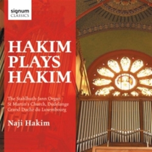 Naji Hakim - Hakim Plays Hakim in the group CD / Klassiskt at Bengans Skivbutik AB (509538)