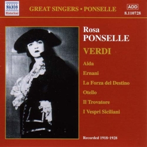 Verdi Giuseppe - Ponselle Sings Verdi in the group Externt_Lager /  at Bengans Skivbutik AB (509674)