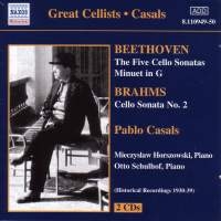 Beethoven/Brahms - Cello Sonatas in the group Externt_Lager /  at Bengans Skivbutik AB (509682)