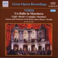 Verdi Giuseppe - Un Ballo In Maschera in the group OUR PICKS / CDSALE2303 at Bengans Skivbutik AB (509697)