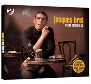 Jacques Brel - C'est Comme Ca in the group CD / Dansband-Schlager,Fransk Musik at Bengans Skivbutik AB (510022)