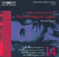 Bach Johann Sebastian - Cantatas Vol 14 in the group Externt_Lager /  at Bengans Skivbutik AB (511154)