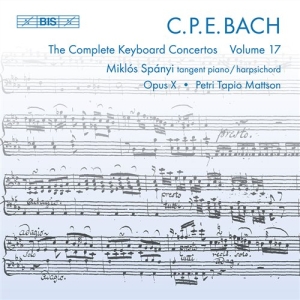 Cpe Bach - Keyboard Concertos Vol 17 in the group Externt_Lager /  at Bengans Skivbutik AB (511694)