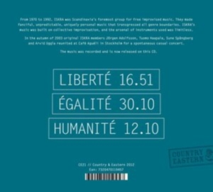 Iskra - Liberte, Egalite, Humanite in the group CD / Jazz at Bengans Skivbutik AB (511952)