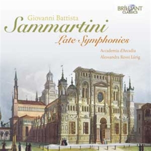 Sammartini - Late Symphonies in the group CD / Klassiskt at Bengans Skivbutik AB (512125)