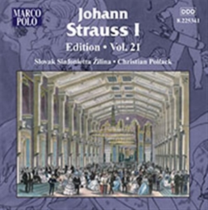 Johann Strauss I - Edition Vol. 21 in the group Externt_Lager /  at Bengans Skivbutik AB (512298)