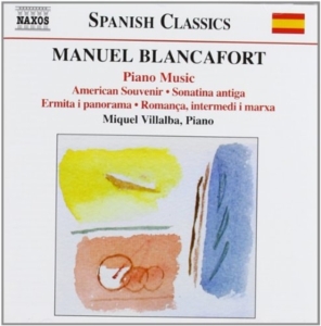 Blancafort - Piano Music Vol 4 in the group Externt_Lager /  at Bengans Skivbutik AB (515221)