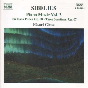 Sibelius Jean - Piano Music Vol 3 in the group Externt_Lager /  at Bengans Skivbutik AB (516469)