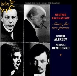 Medtner / Rachmaninov - Music For Two Pianos in the group CD / Klassiskt at Bengans Skivbutik AB (517014)