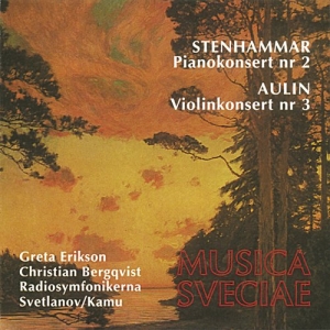 Aulin/Stenhammar - Violinkonsert, Pianokonsert in the group Externt_Lager /  at Bengans Skivbutik AB (517201)