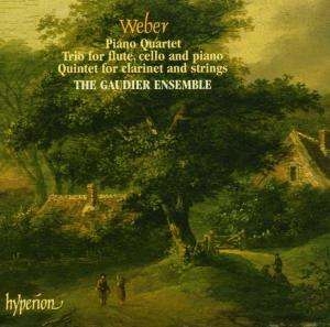 Weber - Piano Quartet, Trio For Flute, in the group Externt_Lager /  at Bengans Skivbutik AB (517702)