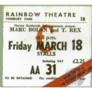 Bolan Marc & T.Rex - Live 1977/In Conversation in the group CD / Rock at Bengans Skivbutik AB (517722)