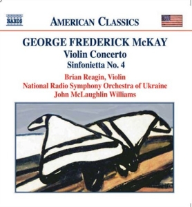 Mckay George Frederick - Violin Concerto/Orchestral Wor in the group Externt_Lager /  at Bengans Skivbutik AB (517730)