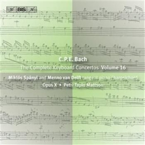 Cpe Bach - Keyboard Concertos Vol 16 in the group Externt_Lager /  at Bengans Skivbutik AB (518253)
