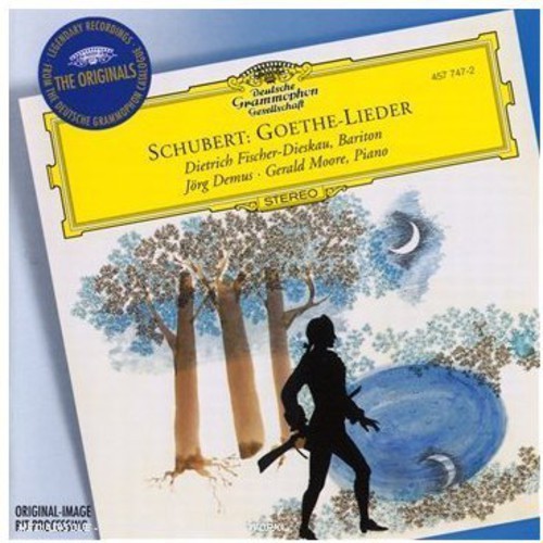 Schubert - Goethe Lieder in the group CD / Klassiskt at Bengans Skivbutik AB (518909)
