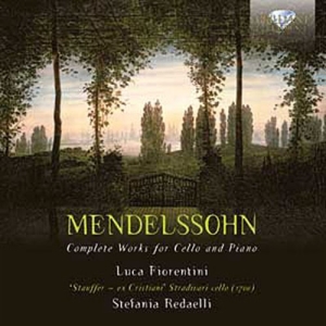 Mendelssohn - Complete Works For Cello And Piano in the group Externt_Lager /  at Bengans Skivbutik AB (519197)
