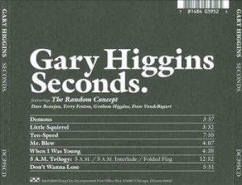 Higgins Gary - Seconds. in the group CD / Bestsellers at Bengans Skivbutik AB (519389)
