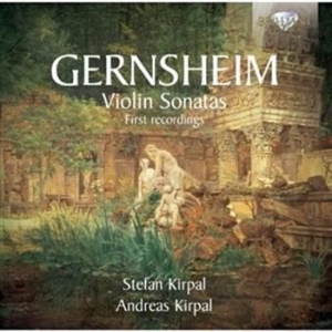 Gernsheim - Violin Sonatas in the group CD / Klassiskt at Bengans Skivbutik AB (519780)