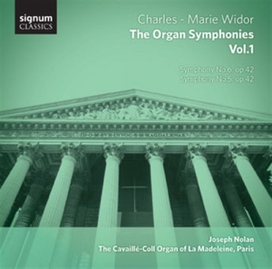 Widor - Organ Symphonies in the group Externt_Lager /  at Bengans Skivbutik AB (519791)