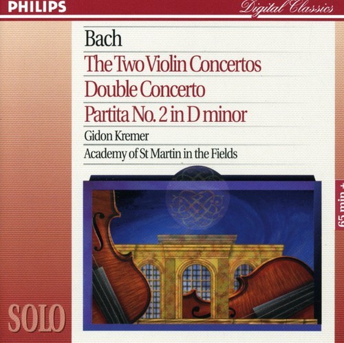 Bach - Violinkonserter Bwv 1041-1043 in the group CD / Klassiskt at Bengans Skivbutik AB (519881)