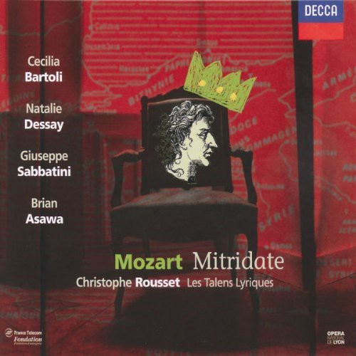 Mozart - Mitridate Kompl in the group CD / Klassiskt at Bengans Skivbutik AB (520167)