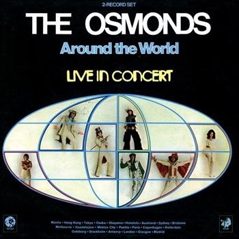 Osmonds - Around The World - Live In Concert in the group CD / Bestsellers at Bengans Skivbutik AB (520652)