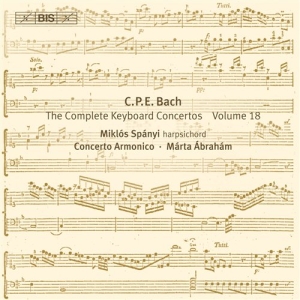 Cpe Bach - Keyboard Concertos Vol 18 in the group Externt_Lager /  at Bengans Skivbutik AB (520803)