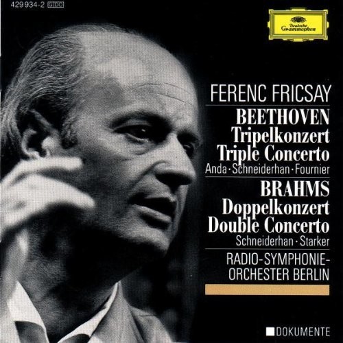 Beethoven/Brahms - Trippelkonsert + Dubbelkonsert in the group CD / Klassiskt at Bengans Skivbutik AB (521043)