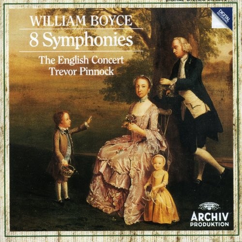 Boyce - Symfoni 1-8 in the group CD / Klassiskt at Bengans Skivbutik AB (521745)