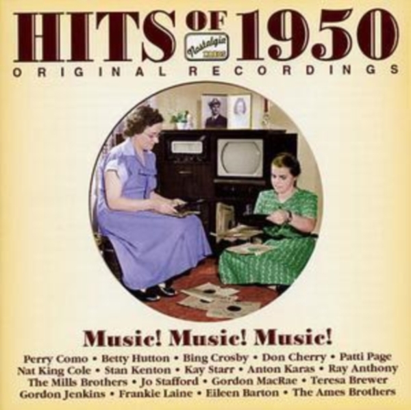 Various - Hits Of 1950 in the group CD / Dansband-Schlager at Bengans Skivbutik AB (521875)