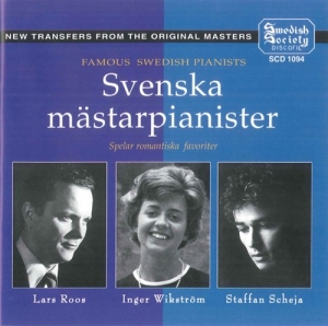 Roos/Scheja/Wikström - Famous Swedish Pianists in the group Externt_Lager /  at Bengans Skivbutik AB (522173)
