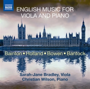 Bantock / Bainton / Holland - Viola Sonatas in the group Externt_Lager /  at Bengans Skivbutik AB (523558)