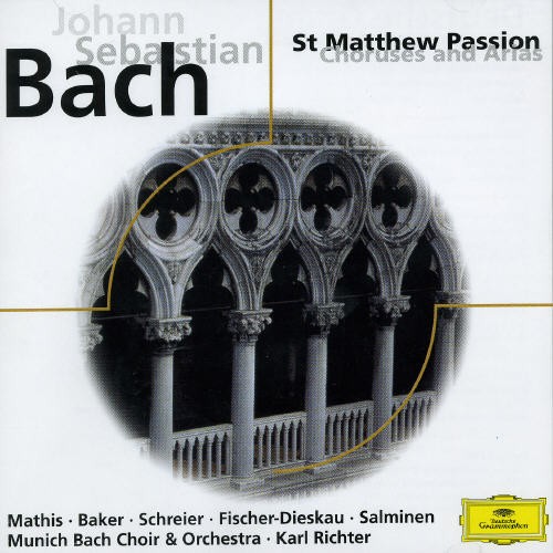 Bach - Matteuspassion Körer & Arior in the group CD / Klassiskt at Bengans Skivbutik AB (523844)