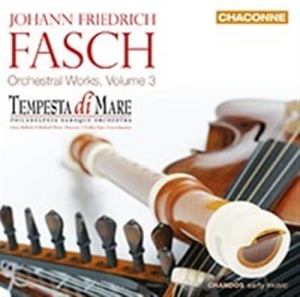 Fasch - Orchestral Works Vol 3 in the group Externt_Lager /  at Bengans Skivbutik AB (527482)