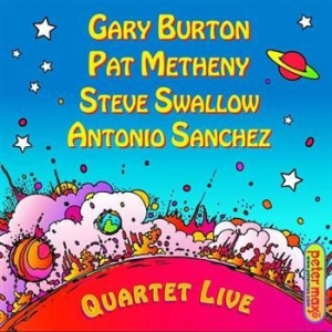 Burton/ Metheny/ Swallow/ Sanchez - Quartet Live in the group CD / Jazz/Blues at Bengans Skivbutik AB (528517)