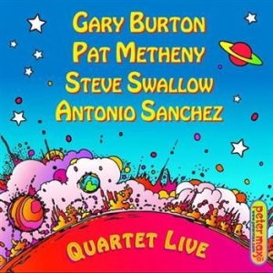 Burton/ Metheny/ Swallow/ Sanchez - Quartet Live in the group CD / Jazz at Bengans Skivbutik AB (528517)