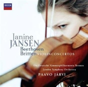 Beethoven/Britten - Violinkonserter in the group CD / Klassiskt at Bengans Skivbutik AB (529683)