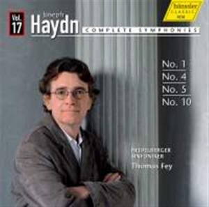 Haydn - Complete Symphonies Vol 17 in the group Externt_Lager /  at Bengans Skivbutik AB (532217)